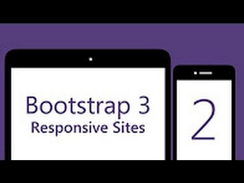 Create Website With Bootstrap 3 - Navigation Menu