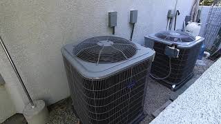 Installation of Carrier 4 ton and 5 ton Comfort Series Condensers - 24SCA5