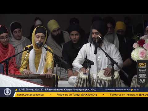 002 Toronto Nov. 2019 Saturday Evening - Bibi Jot Kaur Jee Toronto