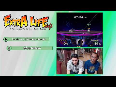 Melee @ Extra Life Café S2E18 - Ultimarth (Marth) vs. Welp (C. Falcon) - Winners Quarters