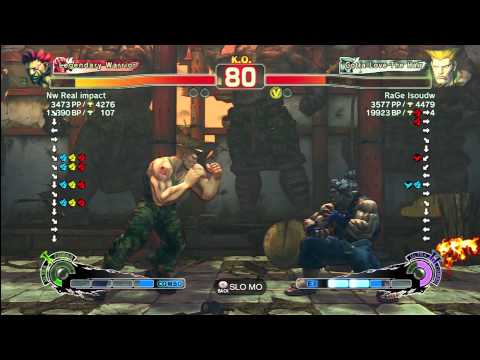 Nw Real Impact (Akuma) vs RaGe Isoudw (Guile)