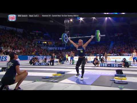 Katrin Davidsdottir - 197 Snatch - 2017 CrossFit Games