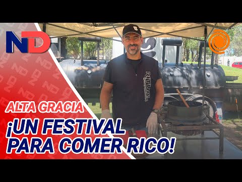 FESTIVAL MIONCA de Alta Gracia arranca con recetas únicas para degustar y música en vivo