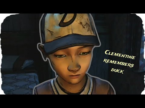 Clementine remembers Duck. 😔