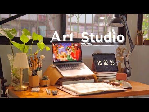 Umzug in mein neues Kunstatelier