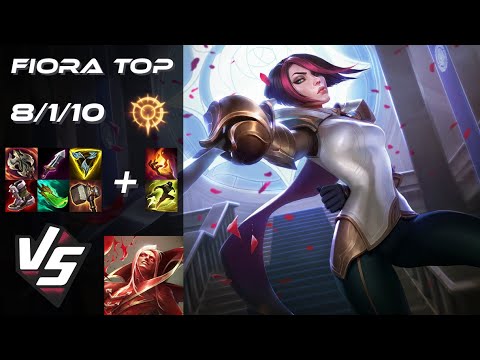TOP Fiora vs Vladimir - NA Challenger Patch 25.20