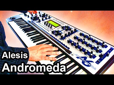 ALESIS ANDROMEDA A6 - Ambient Chillout / Space Music  【SYNTH DEMO】