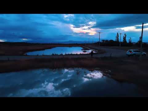 Atardecer en mi bello Sarmiento Chubut