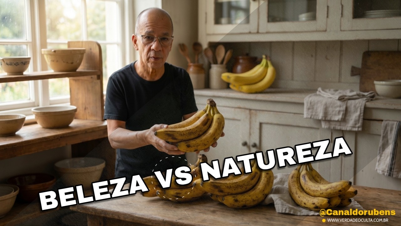 Beleza Vs Natureza no exemplo da banana