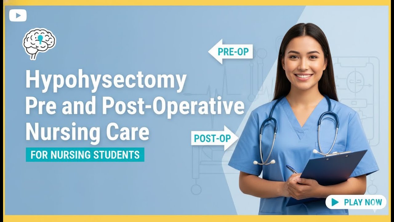 Hypophysectomy Pre and Post-Operative Nursing Care
