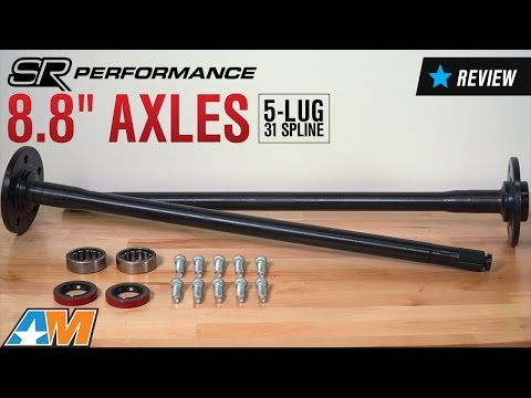 2005-2014 Mustang GT, V6, GT500 SR Performance 8.8" Axles Review