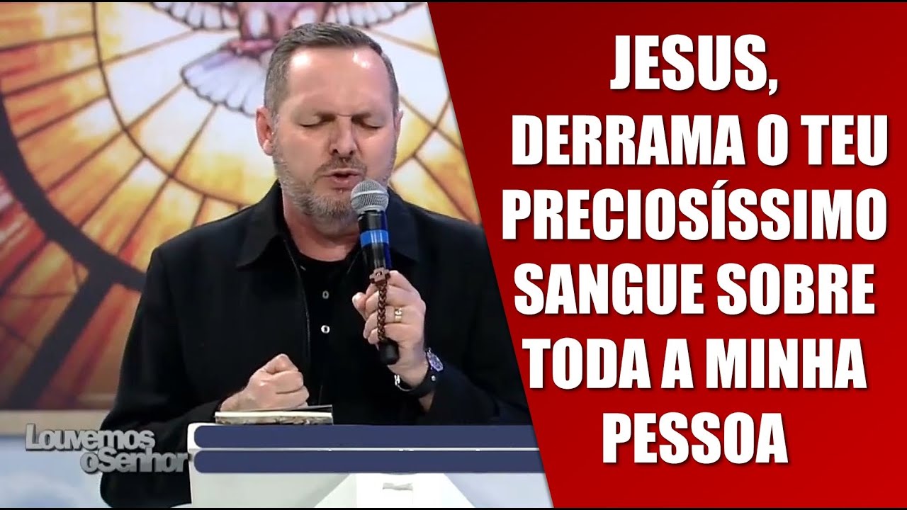 Jesus, derrama o Teu preciosíssimo Sangue sobre toda a minha pessoa - Ironi Spuldaro