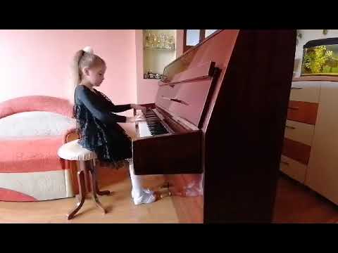 J.Haidnas Andante, atl. Gustė Jonynaitė 1 kl., konkursas ,,Muzikinė mažųjų mozaika"