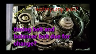 DIY How-to | timing belt and waterpump replacement | 1998 2002 Honda Accord