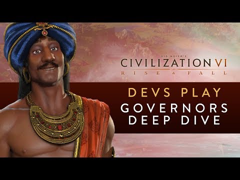 Civilization VI: Rise and Fall - Devs Play India (Governors Deep Dive)