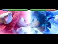 Sonic vs Knuckles...with healthbars (Patreon Request)