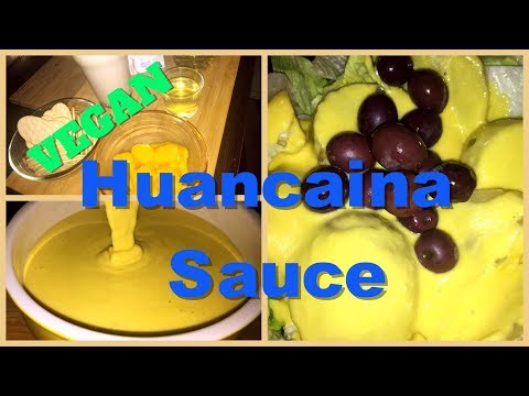 Vegan Papa a la Huancaina Sauce/Peruvian and Vegan Recipes/Peruvian Kids friendly Recipees