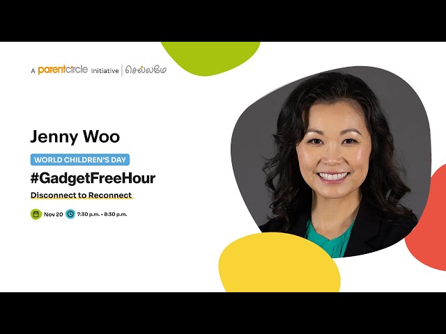 #GadgetFreeHour is a brilliant initiative in creating awareness: Jenny Woo 
