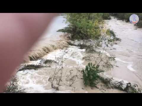 Fiume Arbia in piena-2016