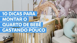 10 DICAS PARA O QUARTO DE BEBÊ GASTANDO POUCO?! 💡💸