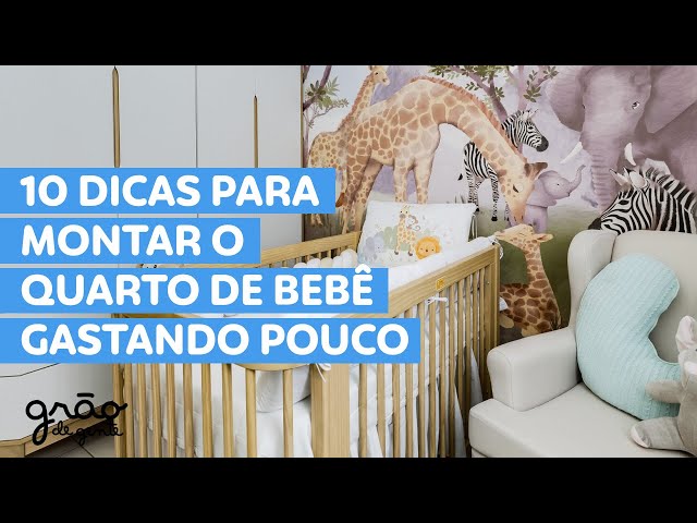10 DICAS PARA O QUARTO DE BEBÊ GASTANDO POUCO?! 💡💸
