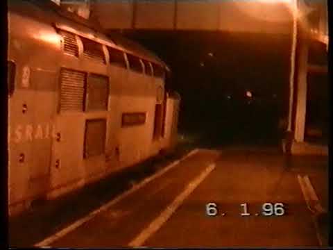 TRANSRAIL CLASS 37.37407 Departing from Prestatyn  Station 6 1 96 Neil Hayton railway memories