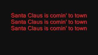 Jackson 5- Santa Claus Is Coming To Town (lyrics)