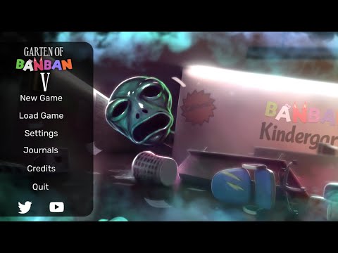 Garten of Banban 5 - New Main Menu (Concept)