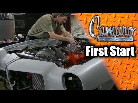 70 Camaro SS Project "Wiring and First Start"