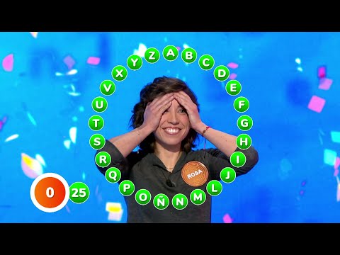 Rosa gana 2.716.000 euros del mayor bote de la historia de ‘Pasapalabra’ completando 'El Rosco'