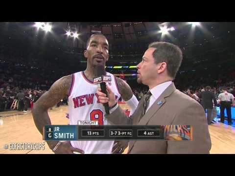 2014.04.02 - Carmelo Anthony & J.R. Smith Full Combined Highlights vs Nets