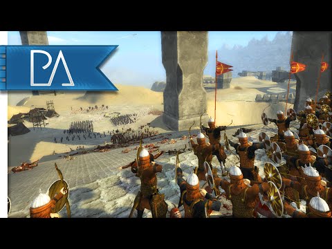 SIEGE OF FORGOTTEN FORTRESS - Third Age Total War Gameplay