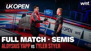 Aloysius Yapp vs Tyler Styer | Semi-Finals | 2025 UK Open Pool Championship