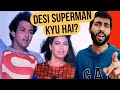 Indian SUPERMAN and SPIDER WOMAN - Funny Bollywood Superman Remakes