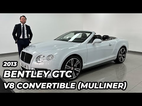 2013 Bentley Continental V8 GTC Convertible (Mulliner)