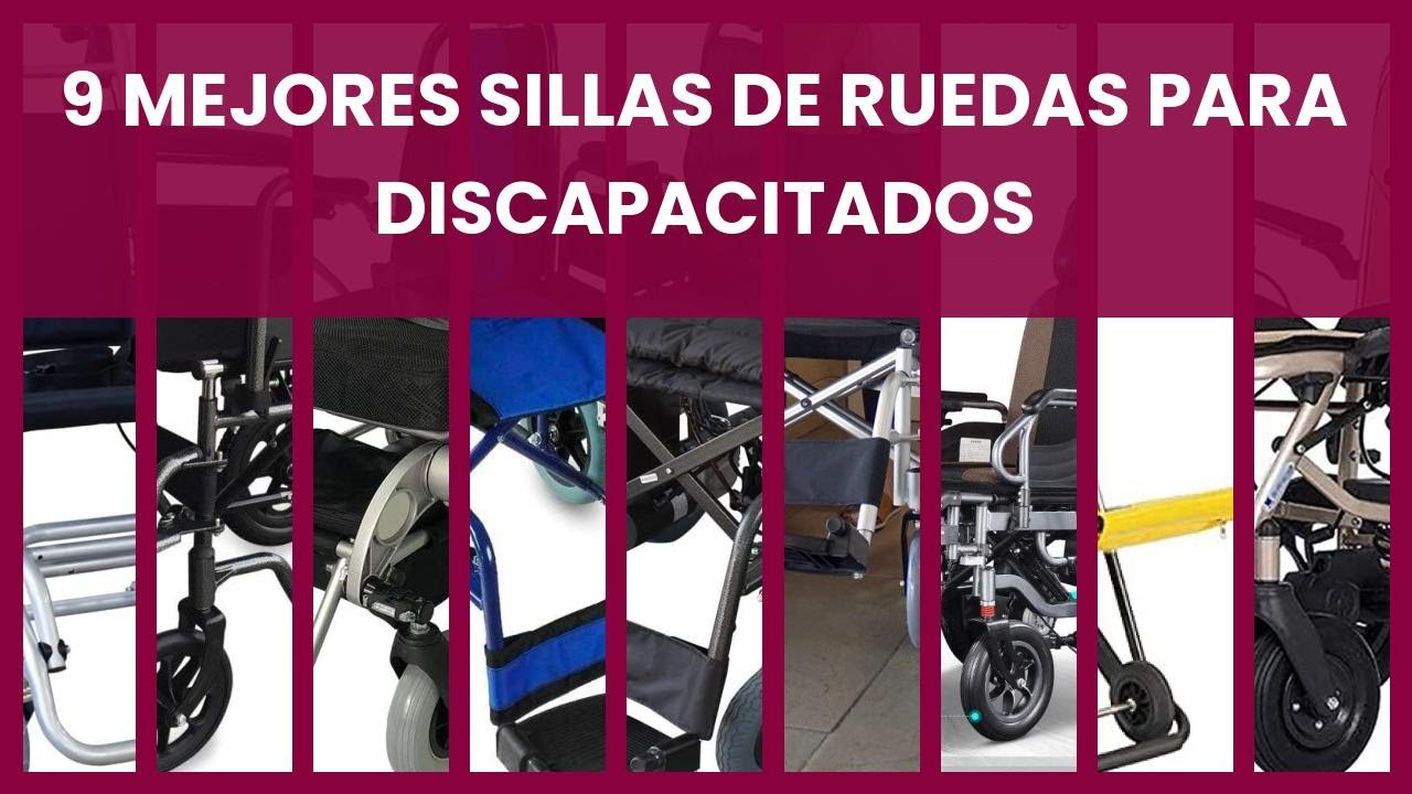 Silla de ruedas para discapacitados: 9 mejores sillas de ruedas para discapacitados