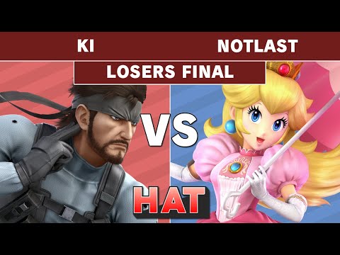 HAT 64 - DCG WC | Ki (Snake) Vs. 8Bit | NotLast (Peach) Losers Finals - Smash Ultimate