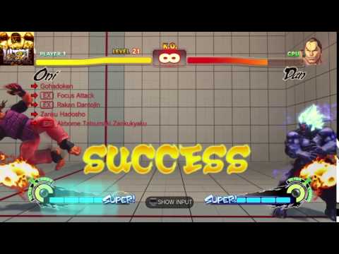 Ultra Street Fighter IV - Oni Ultra Trial 21