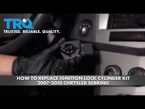 How to Replace Ignition Lock Cylinder Kit 2007-2010 Chrysler Sebring