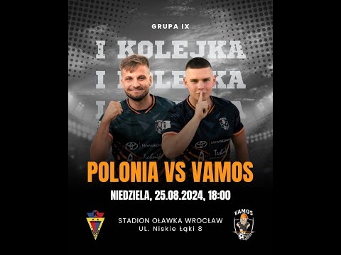 Skrót meczu - KKS Polonia Wrocław vs Vamos Wrocław 25.08.2024