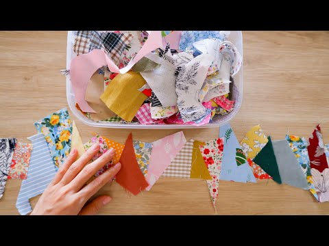 How I Use Up My Scrap Fabric For Sewing Projects In Different Ways | 3-Compartment Bag Easily