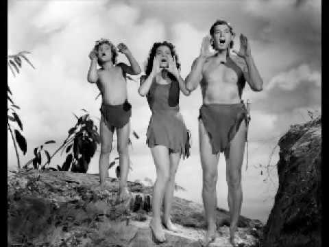 Tarzan yells from Tarzan, Jane, Boy and Cheetah