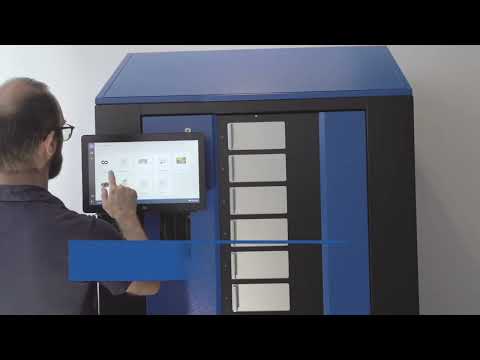 Rotopoint - Carousel unit great for managing safety, PPE, MRO, metalworking and more! 