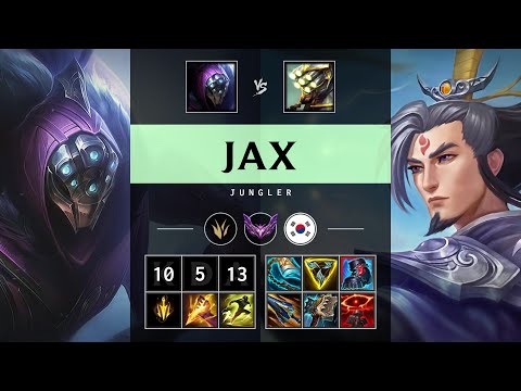 Jax Jungle vs Master Yi: Unstoppable - KR Master Patch 25.S1.2