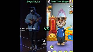Boy With Uke VS Tom The Singer Who Is Best ? 🤣 Toxic Song #shorts