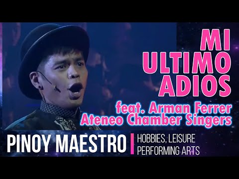 MI ULTIMO ADIOS (from “Ilustrado”) feat. Arman Ferrer, Ateneo Chamber Singers