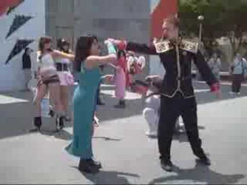 Fanime 2008--Rinoa and Squall dancing