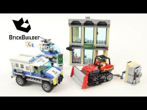 Vidéo LEGO City 60140 : Le cambriolage de la banque