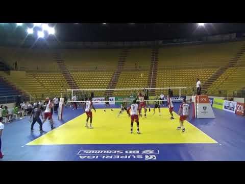 SUPERLIGA2020/2021 1TURNO BLUMENAL 3x0 AMERICA MONTES CLAROS VOLEI- GABRIEL PESSOA #8 -HANSPORTS