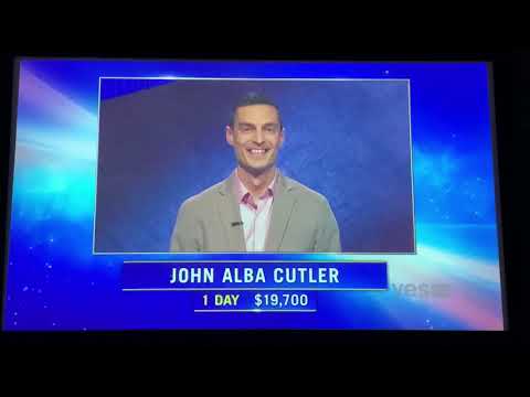 Jeopardy, intro - John Alba Cutler Day 2 (6/3/21)